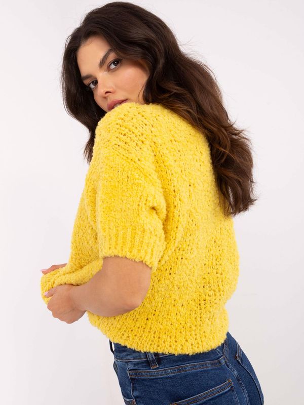 Italy Moda Sweater-MI-SW-2701.23-yellow