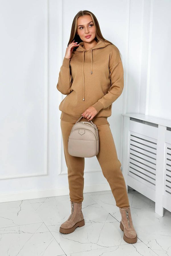 Kesi Sweater set Sweatshirt + Camel pants