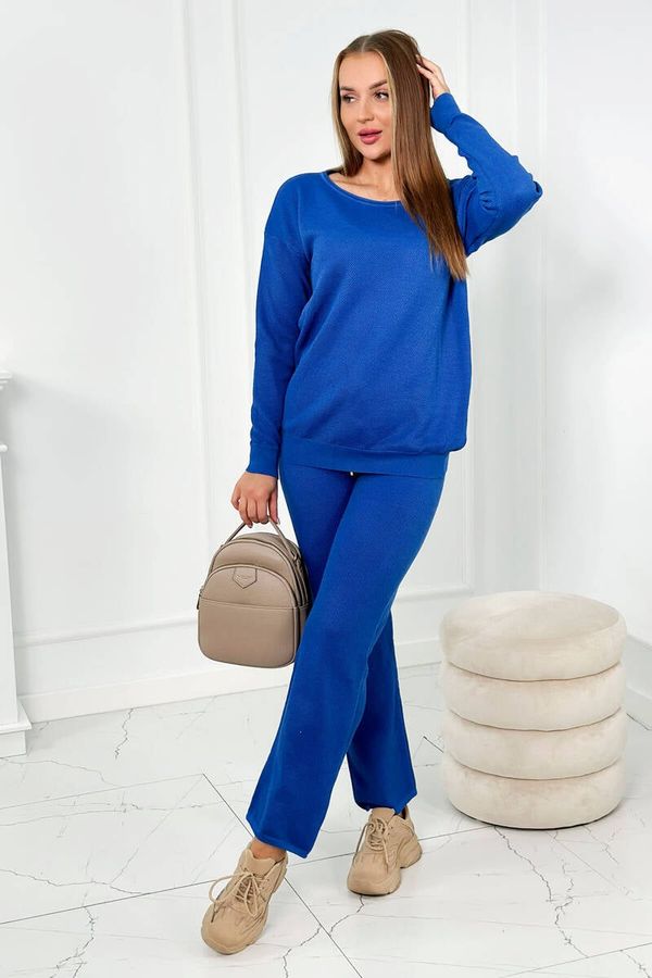 Kesi Sweater set, sweatshirt + trousers, cornflower blue