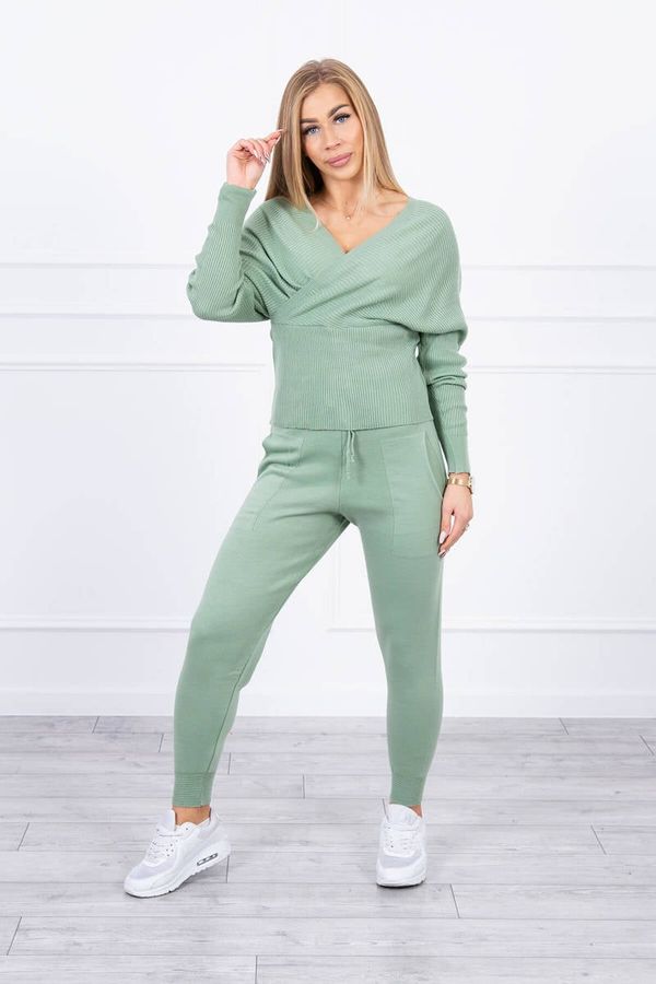 Kesi Sweater set two-piece dark mint