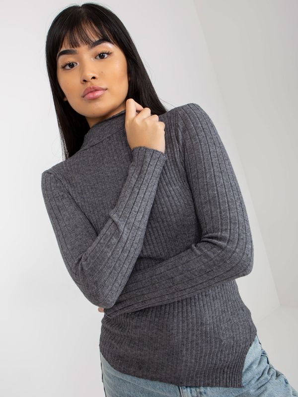 COCOANGELO Sweater-VI-SW-20298.41P-dark grey