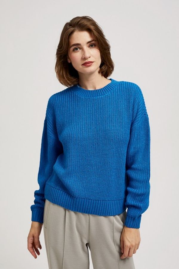 Moodo Sweater with a round neckline