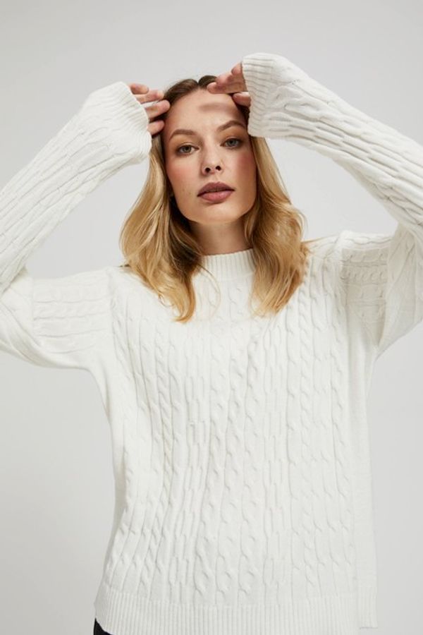 Moodo Sweater with decorative fabric