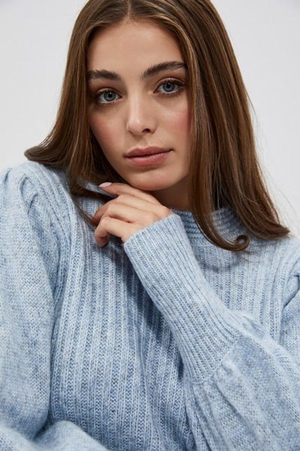 Moodo Sweater with fluffy sleeves
