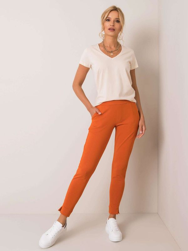 BASIC Feel Good Sweatpants-RV-DR-5222.59-dark orange