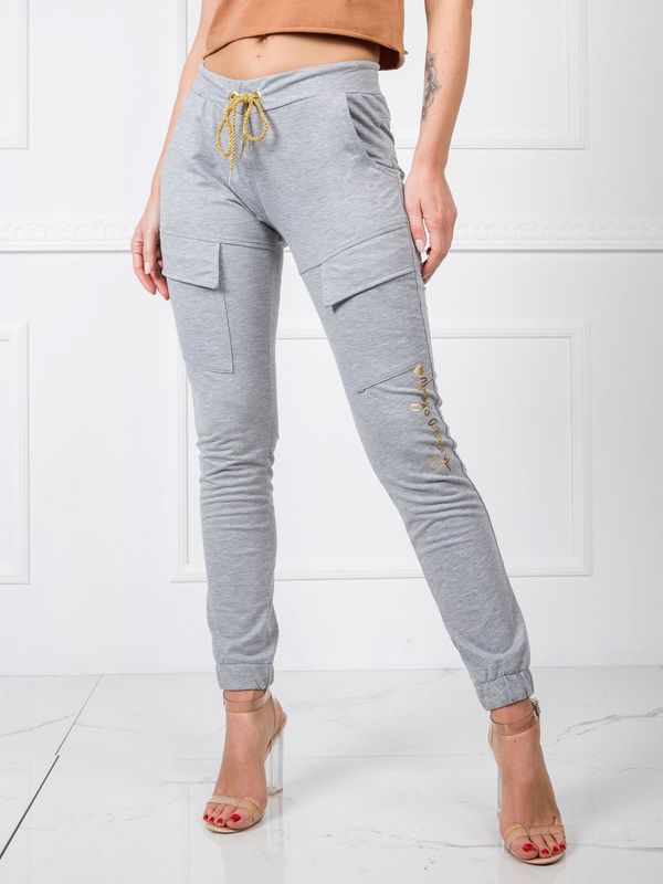 RELEVANCE Sweatpants-RV-DR-5423.60-gray