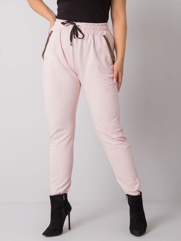 RELEVANCE Sweatpants-RV-DR-5544.37P-light pink