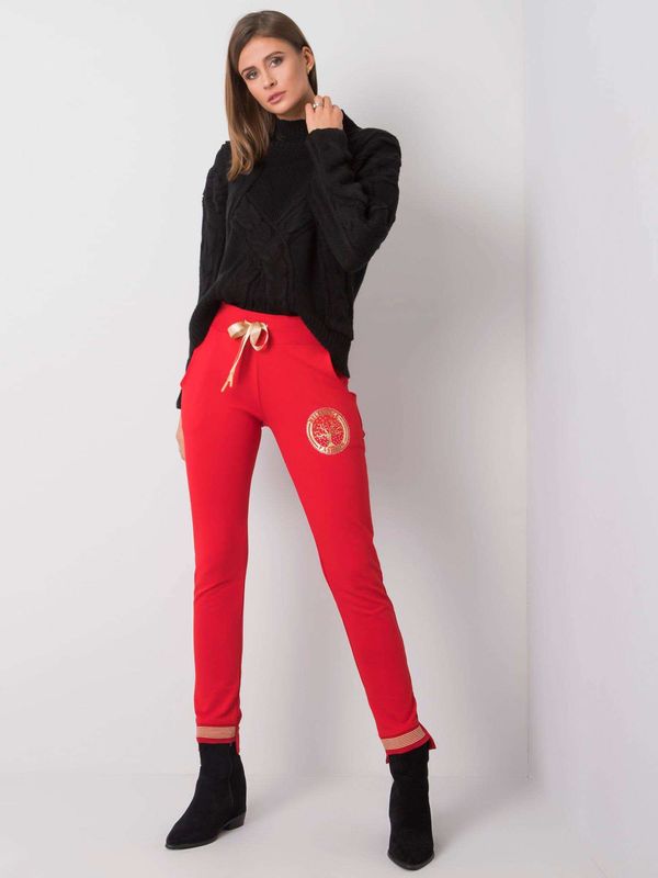 RELEVANCE Sweatpants-RV-DR-5774.67-red