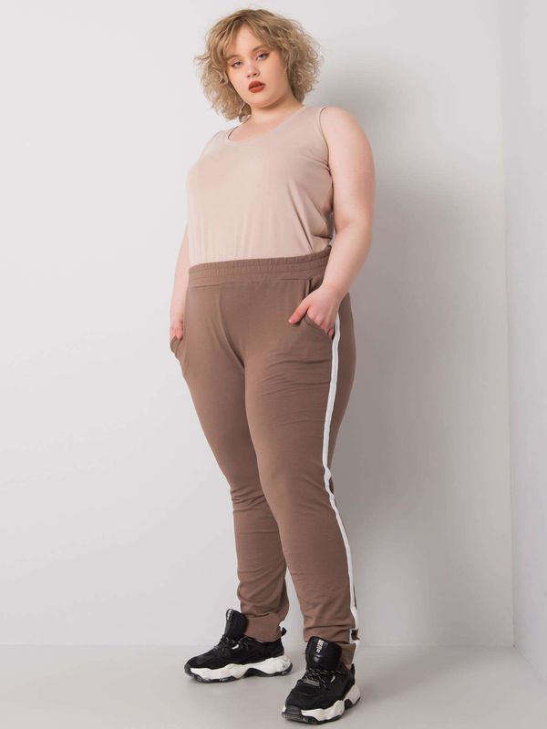 BASIC Feel Good Sweatpants-RV-DR-6643.95-brown