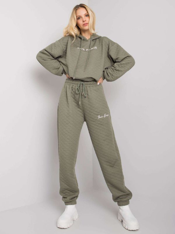 RUE PARIS Sweatpants-RV-DR-7445.03X-gray