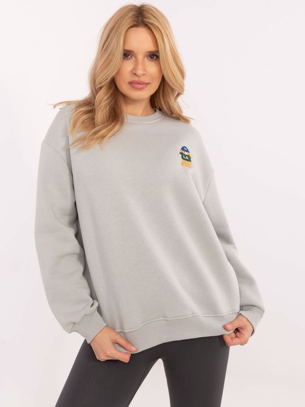Calimera Sweatshirt-CLM-BL-1283.19X-light gray