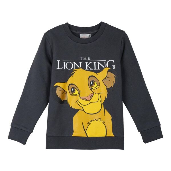 LION KING SWEATSHIRT COTTON BRUSHED LION KING