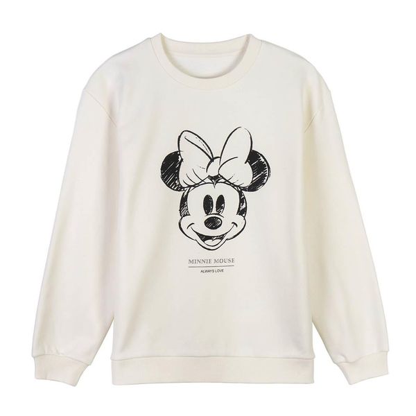 MINNIE SWEATSHIRT COTTON BRUSHED MINNIE