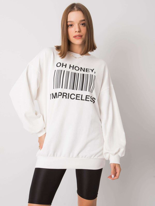 ex moda Sweatshirt-EM-BL-536/1.13-ecru