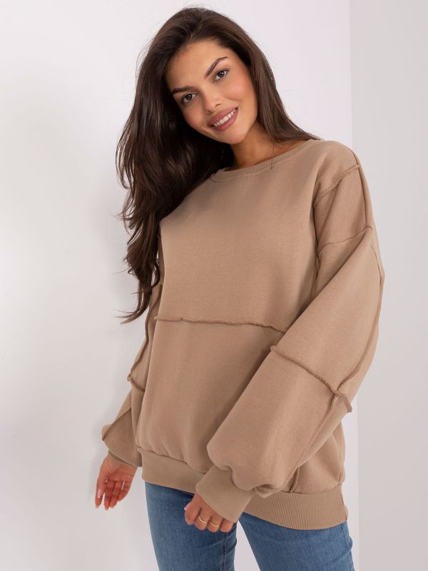 Lily Rose Sweatshirt-EM-BL-763.00P-dark beige