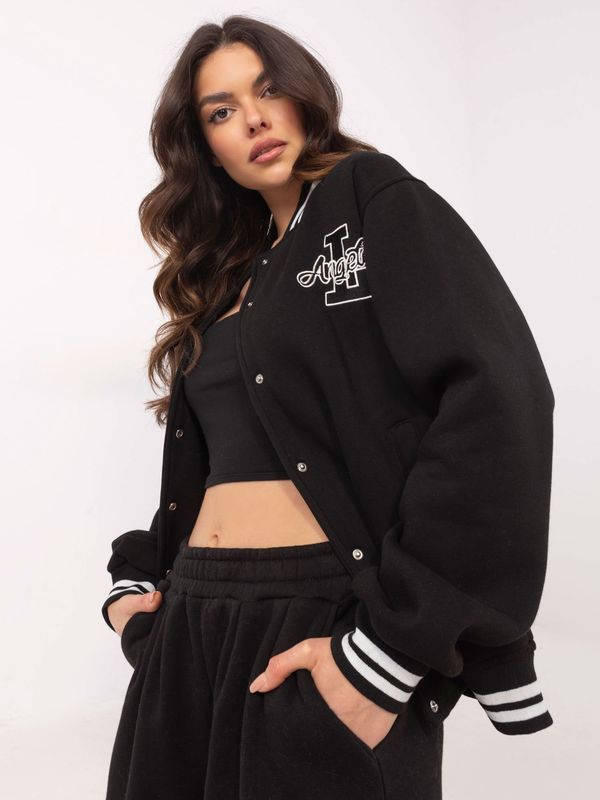 My Red Lips Sweatshirt-EM-BL-892.83P-black