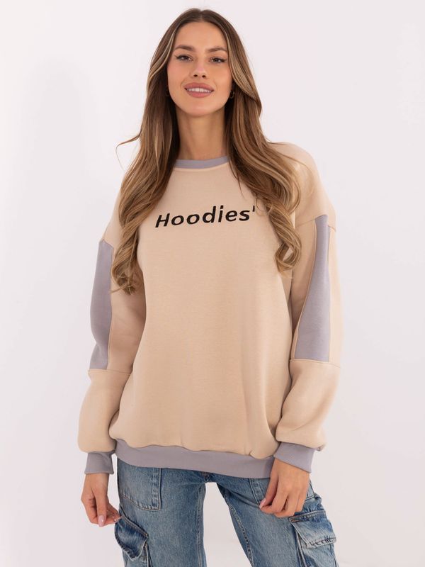 My Red Lips Sweatshirt-EM-BL-983.10X-beige