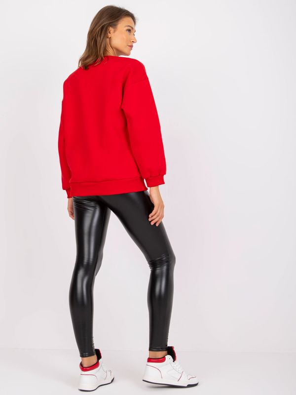 ex moda Sweatshirt-EM-BL-U617.95-red