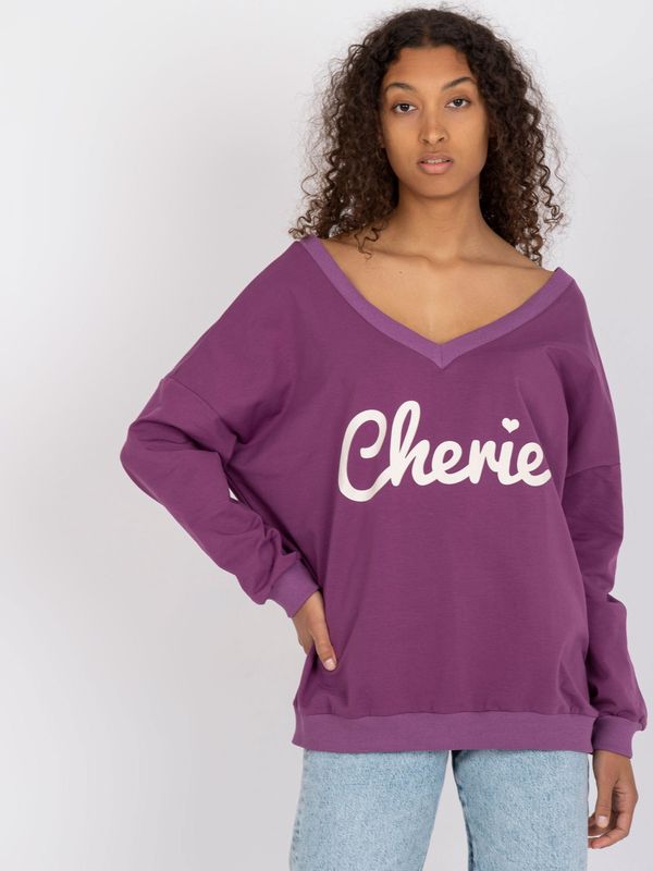 FANCY Sweatshirt-FA-BL-7754.55P-purple