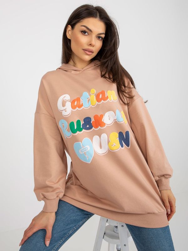 FANCY Sweatshirt-FA-BL-8117.48-camel