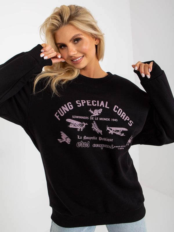 FANCY Sweatshirt-FA-BL-8138.23-black