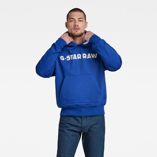 G Star Sweatshirt - G-star Unisex Embro HDD SW Blue