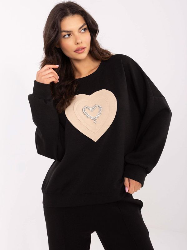 Italy Moda Sweatshirt-MI-BL-271594.85-black