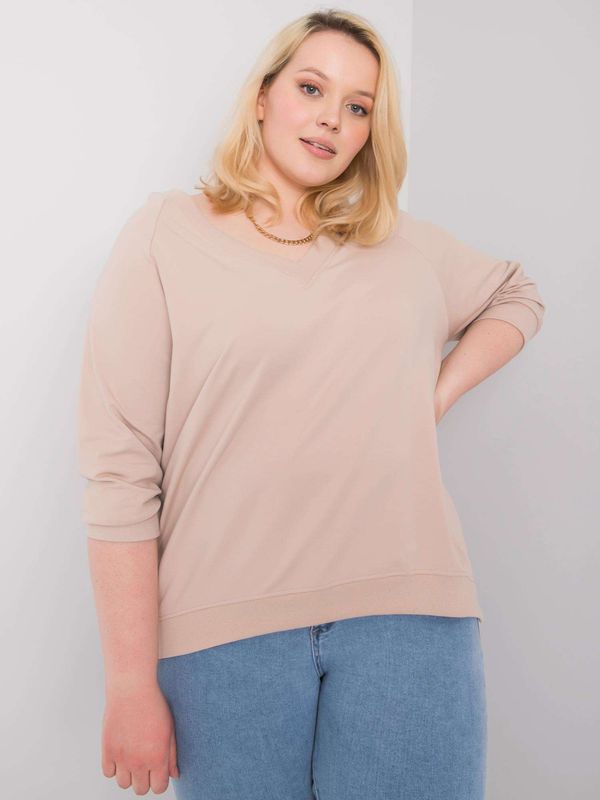 BASIC Feel Good Sweatshirt-RV-BL-6295.03X-beige