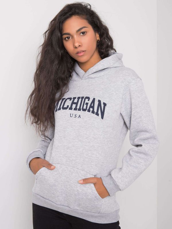 RUE PARIS Sweatshirt-RV-BL-6672.99-gray