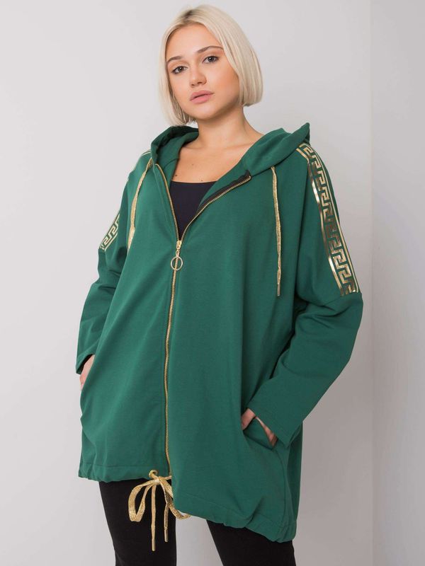 RELEVANCE Sweatshirt-RV-BL-6781.08P-dark green