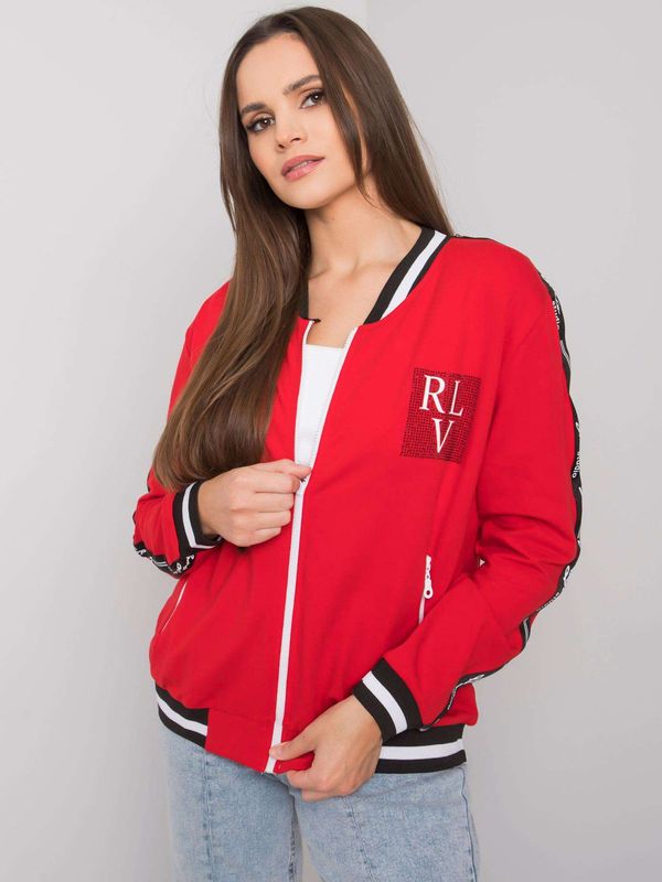 RELEVANCE Sweatshirt-RV-BL-6858.19P-red