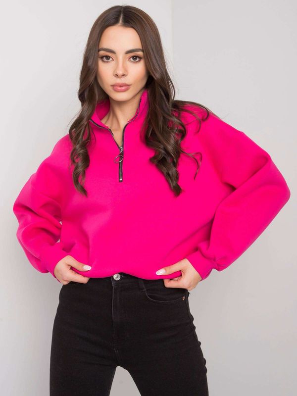 BASIC Feel Good Sweatshirt-RV-BL-7257.70-fuchsia