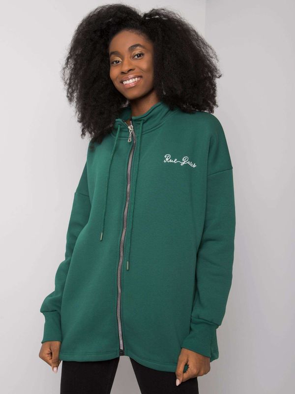 RUE PARIS Sweatshirt-RV-BL-7308.49-dark green