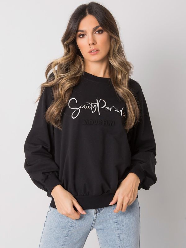 RUE PARIS Sweatshirt-RV-BL-7330.53-black