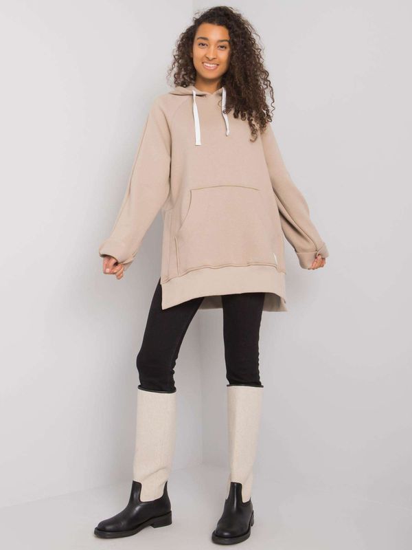 RUE PARIS Sweatshirt-RV-BL-7371.00P-beige