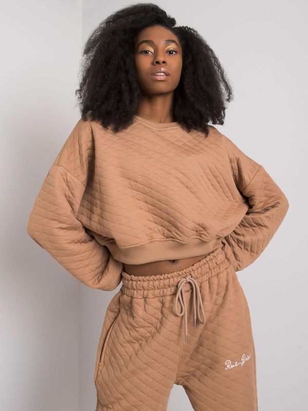 BASIC Feel Good Sweatshirt-RV-BL-7450.64-camel