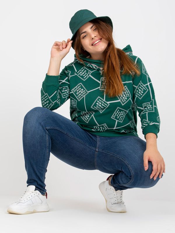 RELEVANCE Sweatshirt-RV-BL-7566.69P-dark green