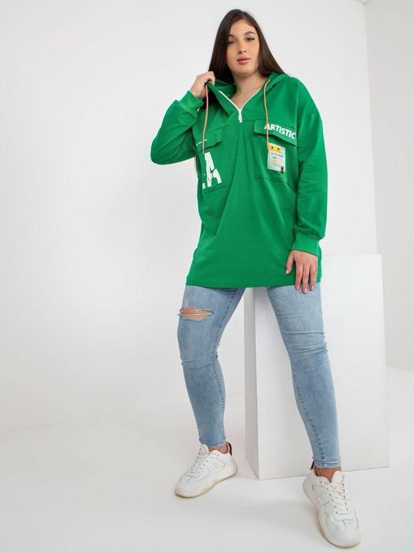 RELEVANCE Sweatshirt-RV-BL-8258.34-green