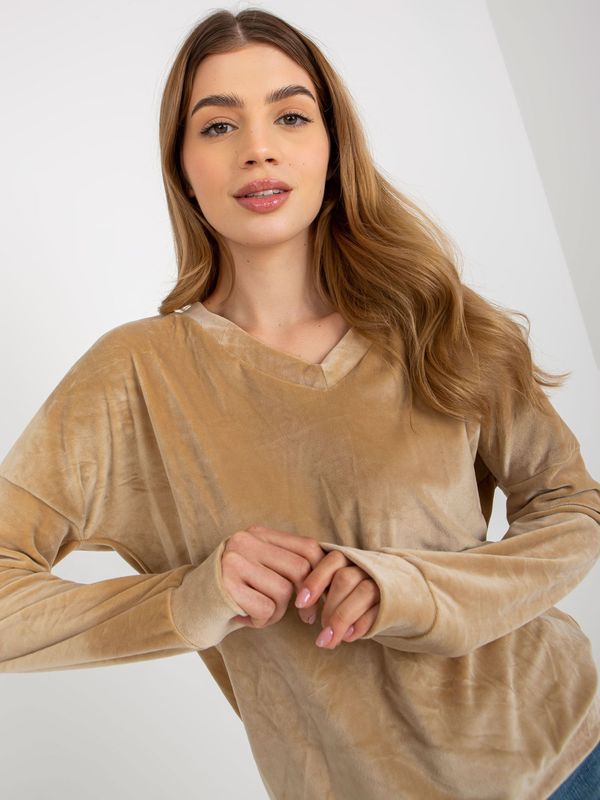 RELEVANCE Sweatshirt-RV-BL-8441.07P-beige