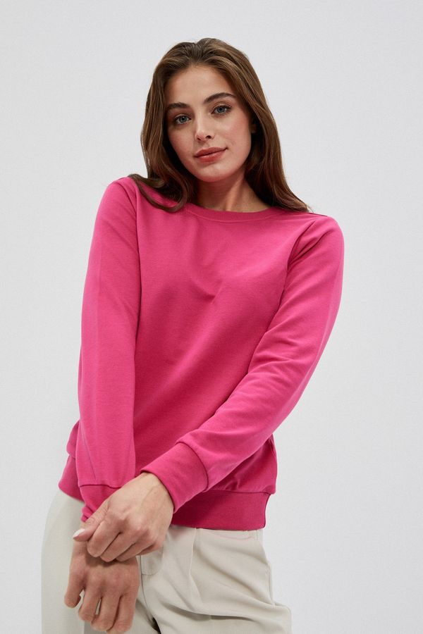 Moodo Sweatshirt with a neckline on the back