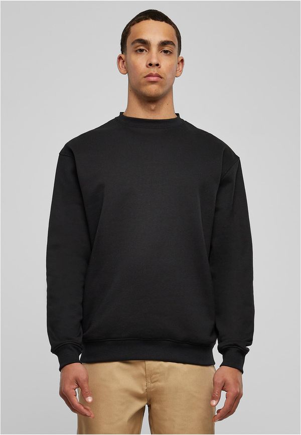 Urban Classics Sweatshirt with neckline black