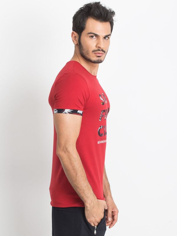 TOMMY LIFE T-shirt-298-TS-TL-87307.02X-red