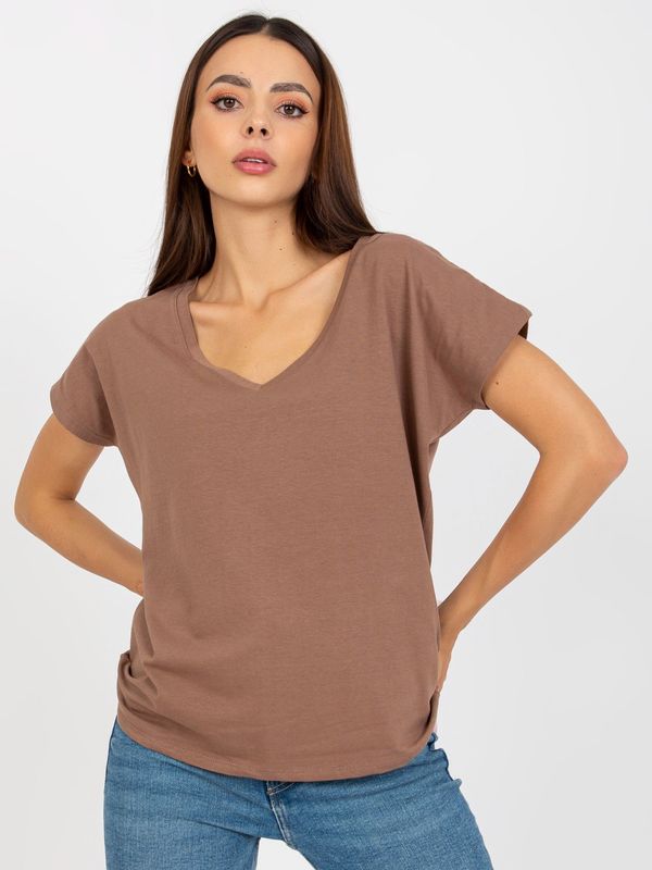 BASIC Feel Good T-shirt-B-014.59-brown