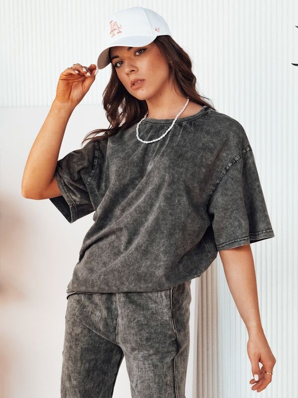 DStreet T-shirt damski DREY szary Dstreet