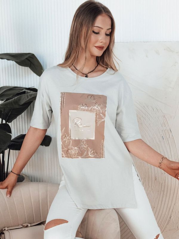 DStreet T-shirt damski FAGOS szary Dstreet