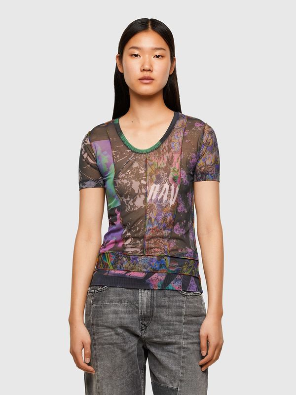 Diesel T-shirt - Diesel TPRIOR TSHIRT multicolor