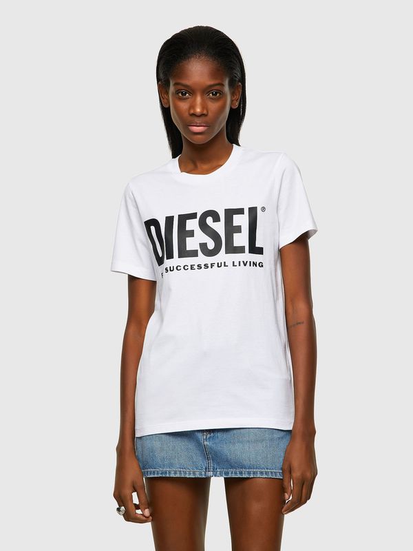 Diesel T-shirt - Diesel TSILYECOLOGO TSHIRT white