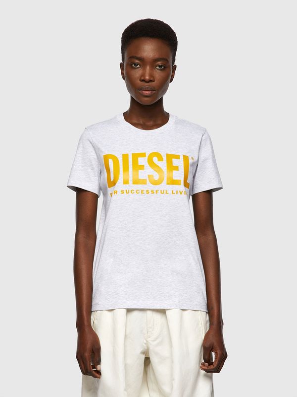 Diesel T-shirt - Diesel TSILYECOLOGO TSHIRT yellow