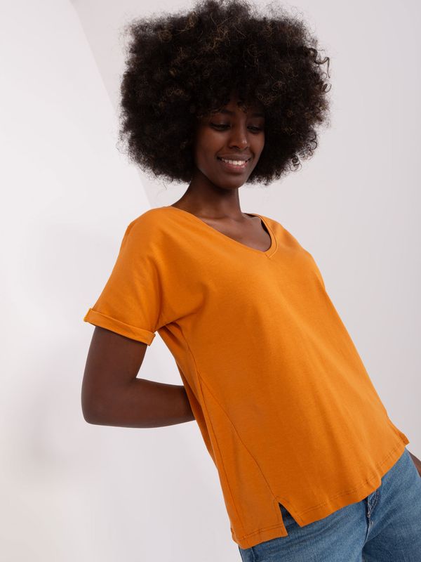 Lily Rose T-shirt-EM-TS-HS-20-23.67-light orange