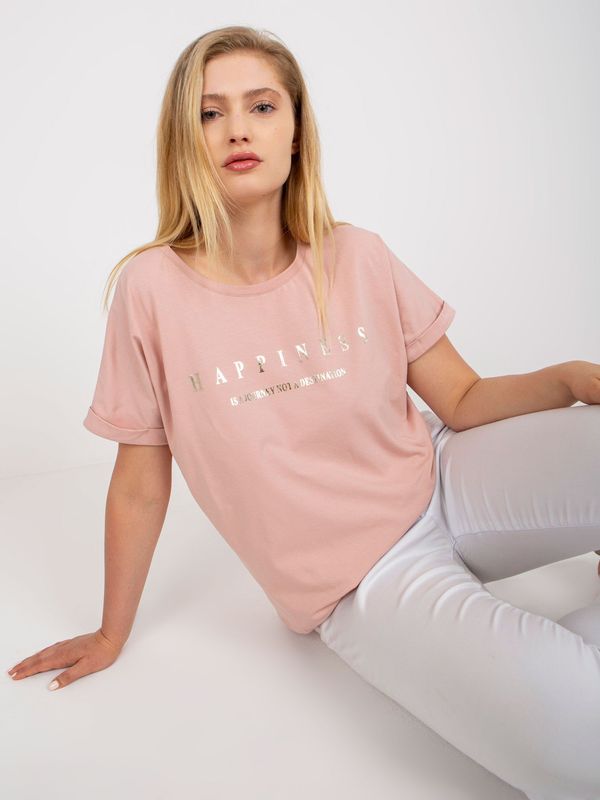 RELEVANCE T-shirt-RV-TS-7776.02P-light pink